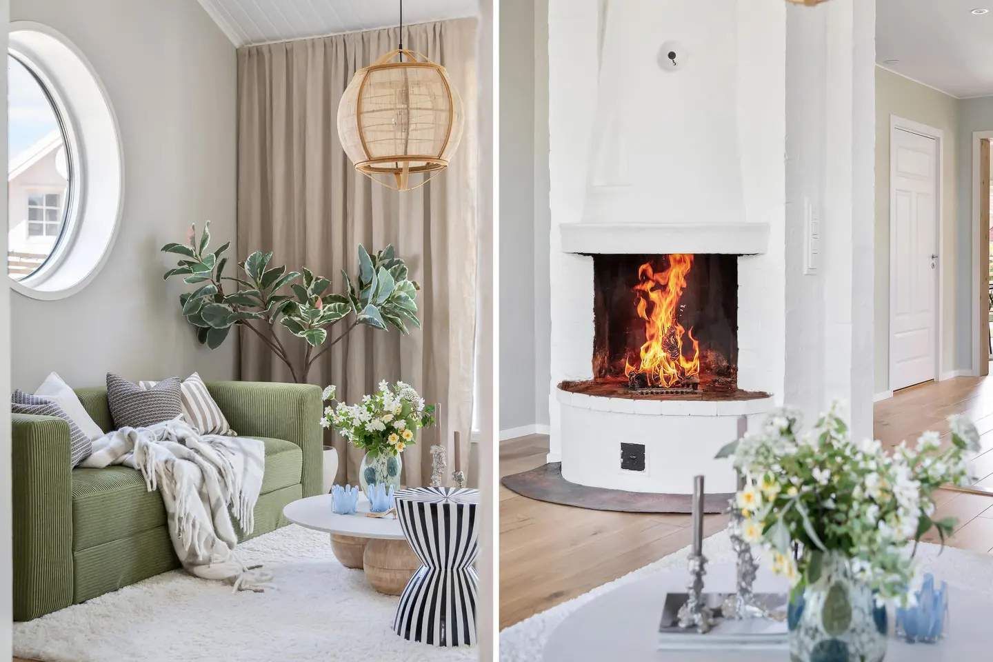 Lounge feeling with modern furnishing