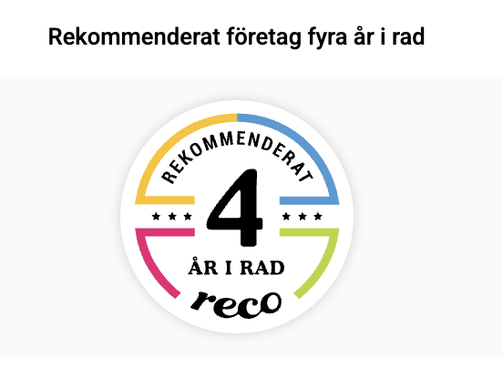 Reco award 4 years